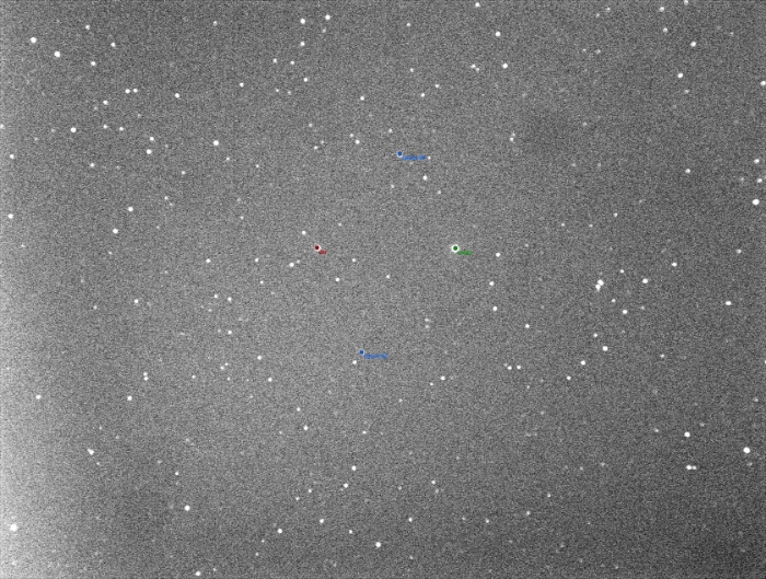 Graphique - W UMa, JD 2459652.41355