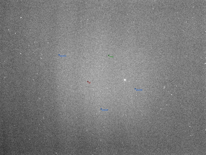 Graphique - W UMa, JD 2459891.40944