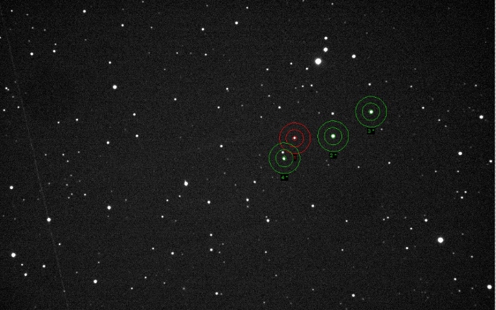 Graphique - PZ UMa, JD 2459603.29254