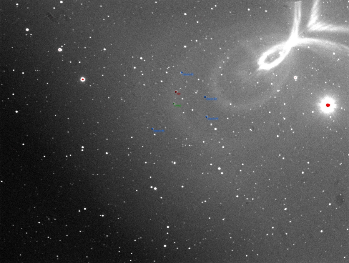 Graphique - ER Ori, JD 2460357.20287