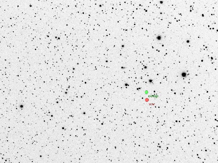 Graphique - Kepler-8, JD 2455323.33711