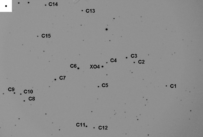 Graphique - XO-4, JD 2456296.67703