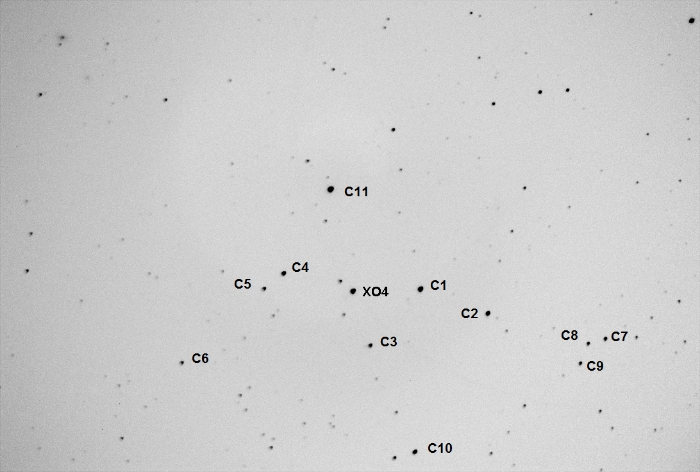 Graphique - XO-4, JD 2456391.61477