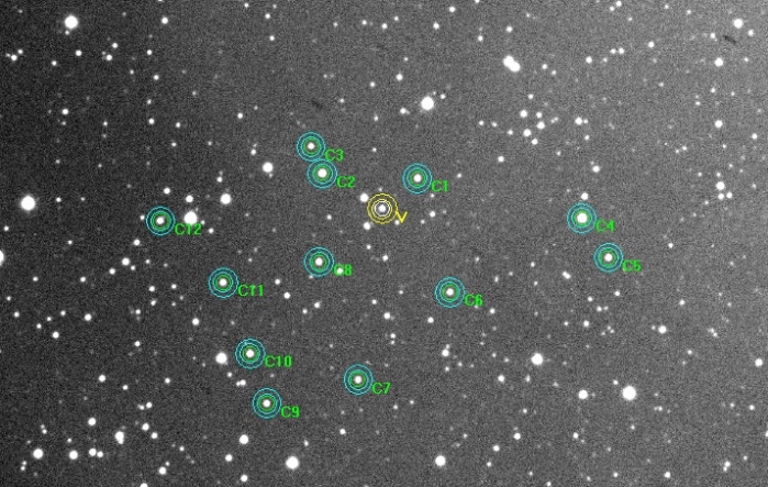 Graphique - CoRoT-1, JD 2456700.47216