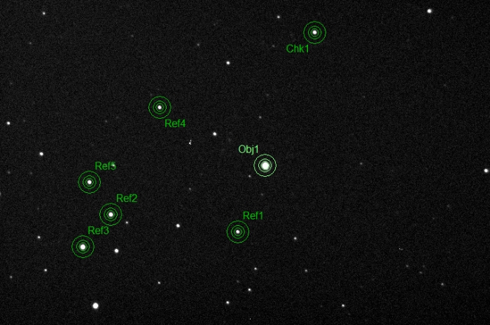 Graphique - HAT-P-22, JD 2456735.39707