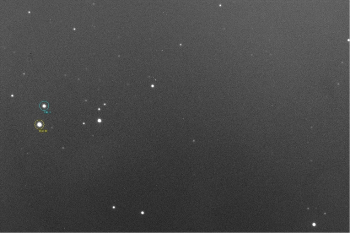 Graphique - KELT-3, JD 2457045.27439