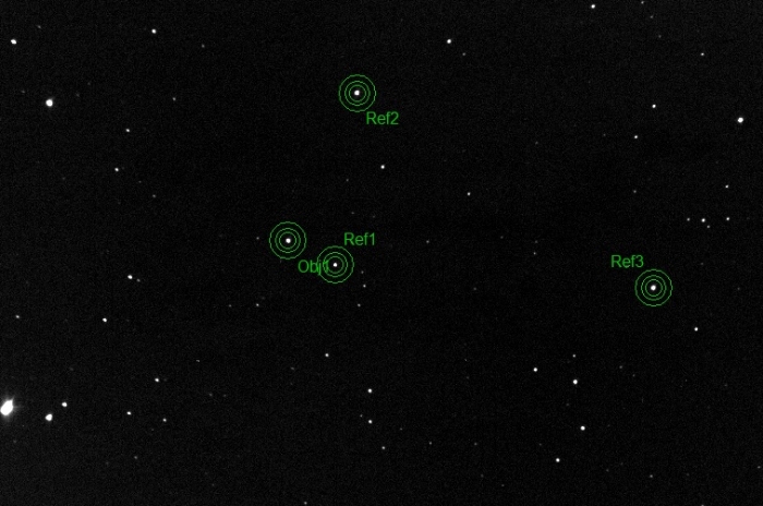 Graphique - WASP-65, JD 2457095.25568