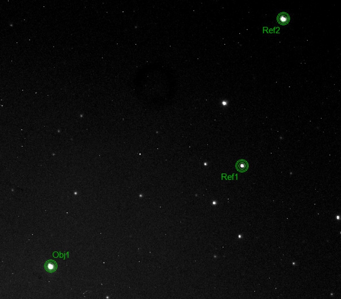 Graphique - HAT-P-22, JD 2457127.29687