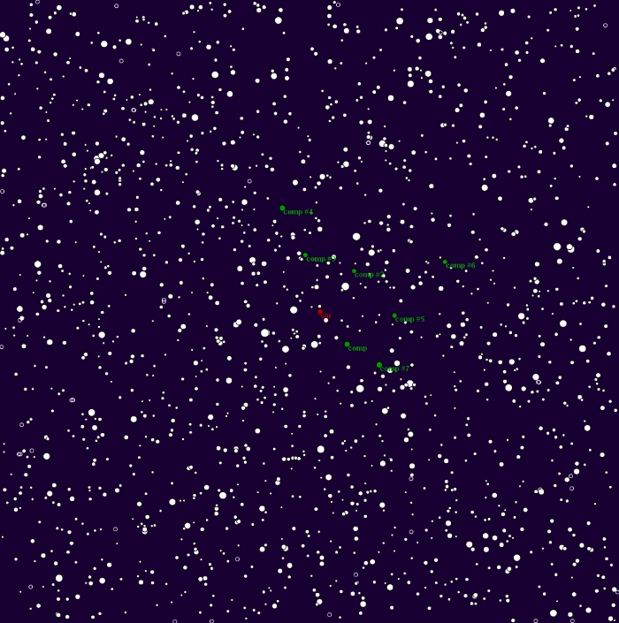 Graphique - Kepler-17, JD 2457179.36811