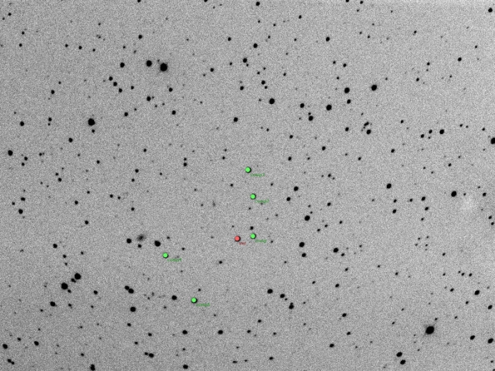 Graphique - HAT-P-38, JD 2457640.29934