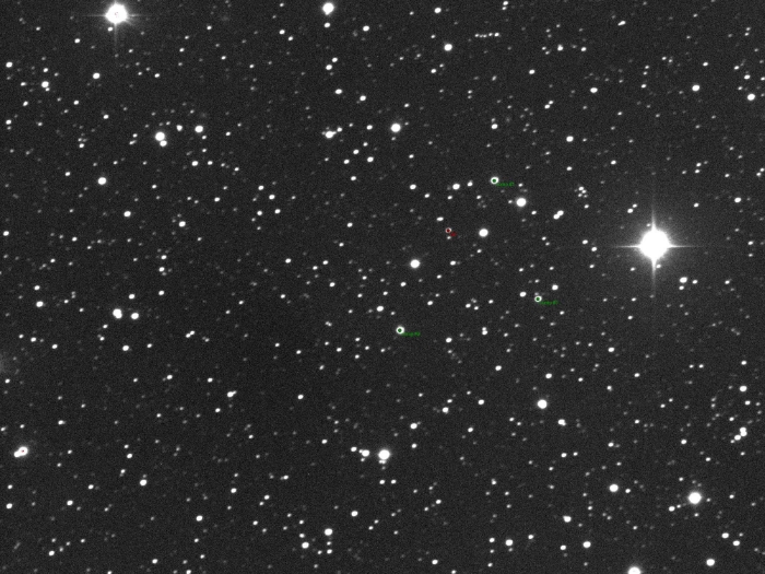 Graphique - Kepler-17, JD 2458326.36955