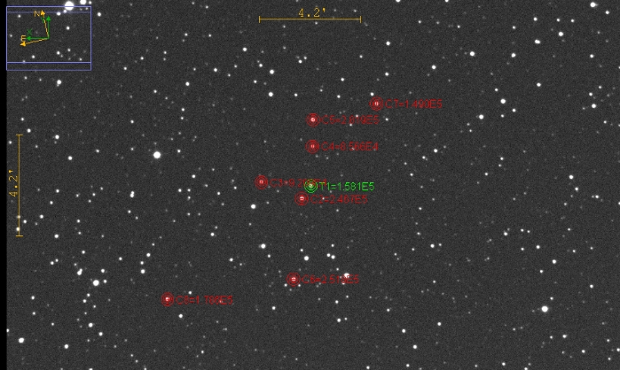 Graphique - Kepler-6, JD 2458357.42291