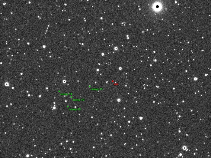 Graphique - Kepler-17, JD 2458274.41148