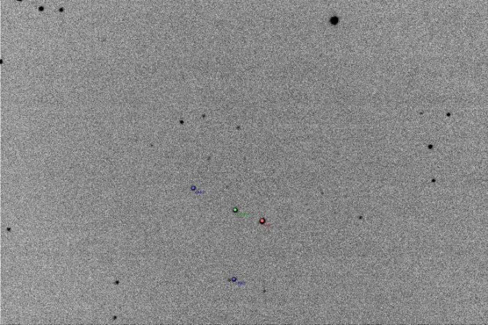 Graphique - BM Ari, JD 2455809.43830