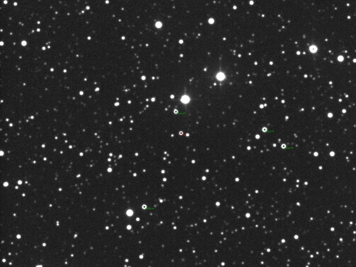 Graphique - HAT-P-54, JD 2458518.35610