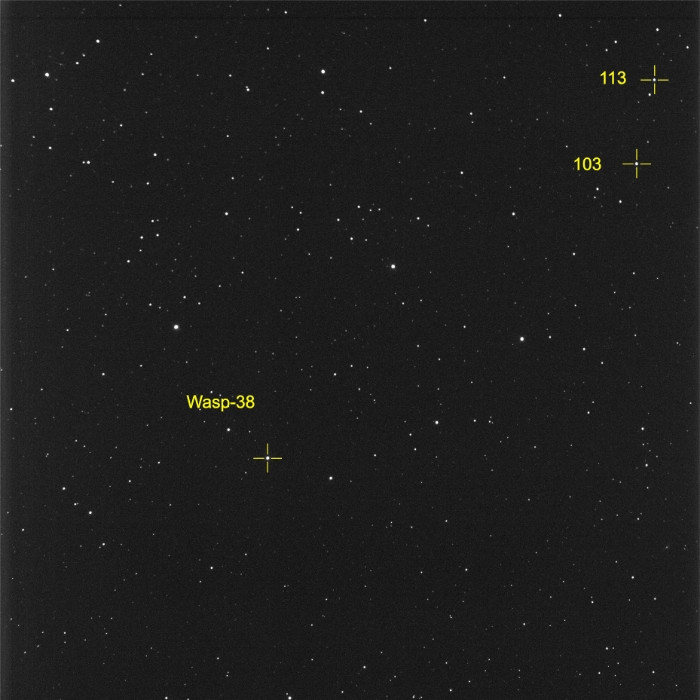 Graphique - WASP-38, JD 2458696.31535