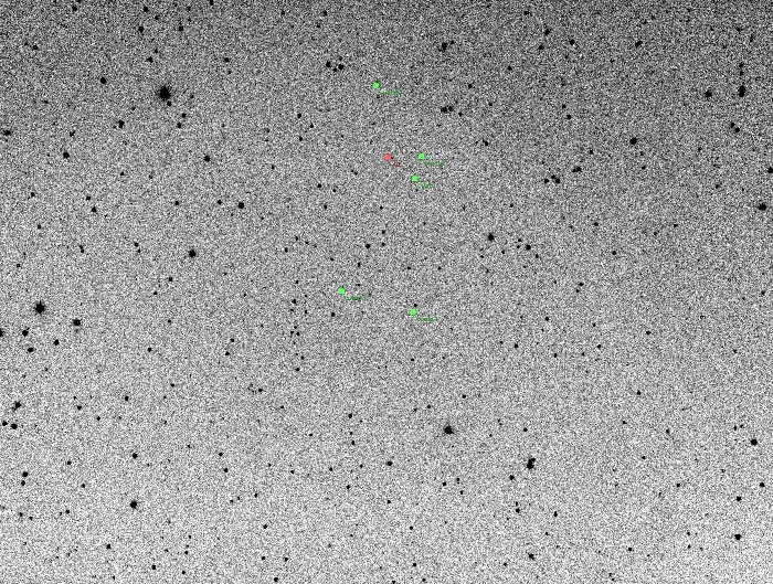 Graphique - WASP-151, JD 2458747.28983