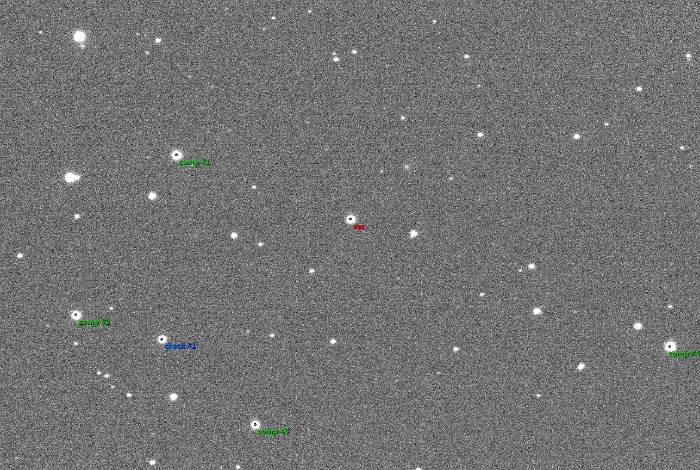 Graphique - WASP-10, JD 2458746.36469