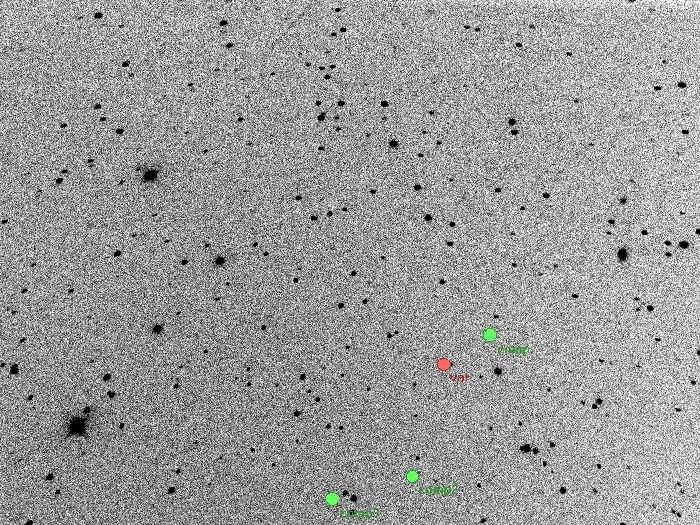 Graphique - WASP-151, JD 2458806.27163