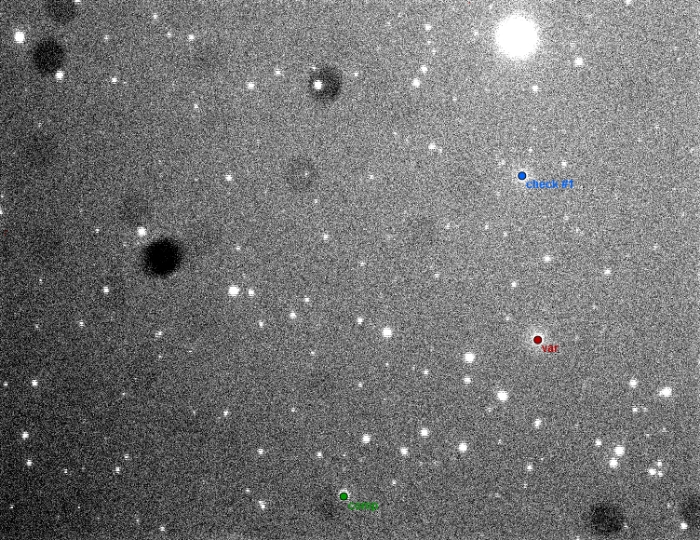 Graphique - WASP-10, JD 2458842.24295