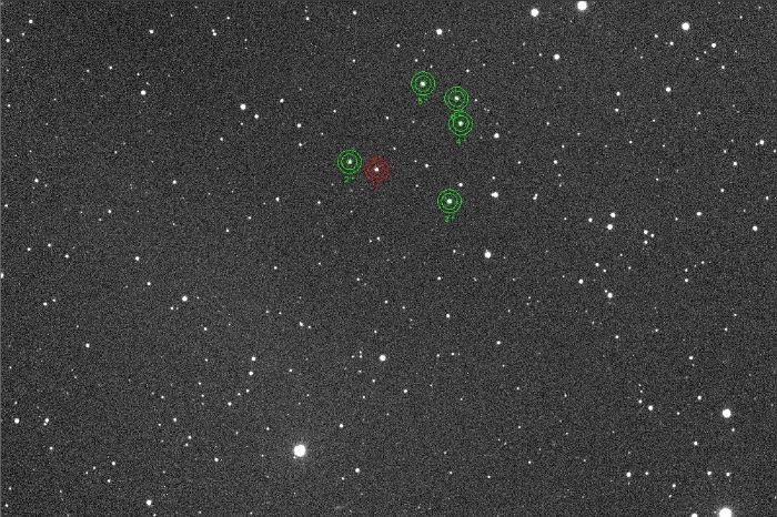 Graphique - WASP-10, JD 2459207.19098