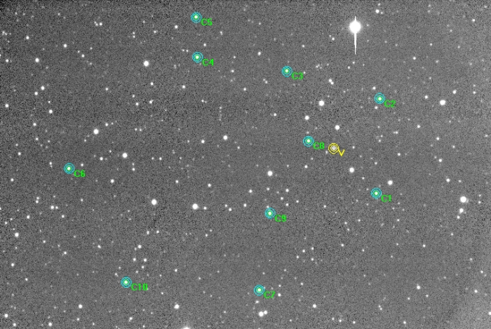 Graphique - Kepler-17, JD 2459323.30302