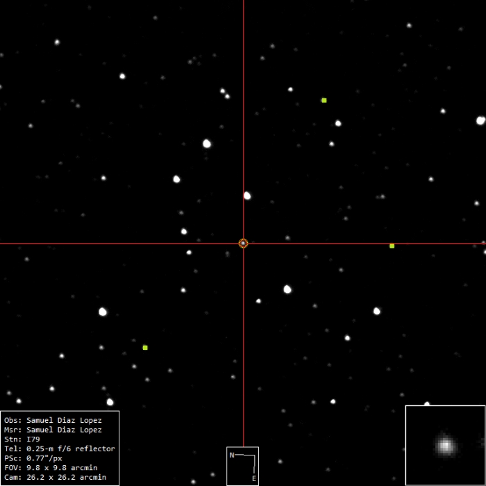 Graphique - Kepler-17, JD 2459782.42101