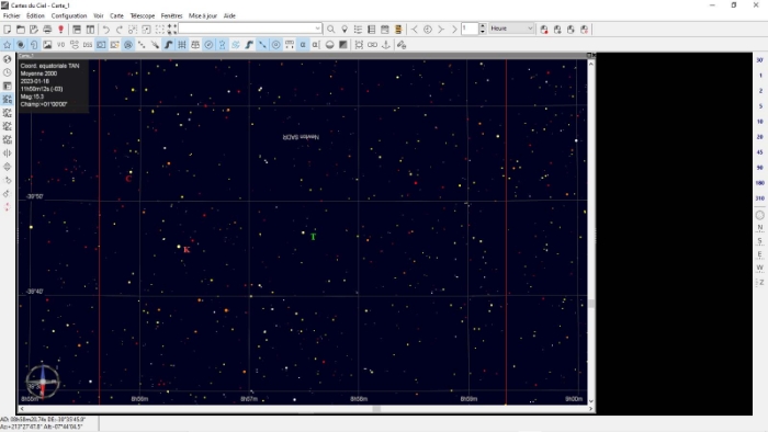 Graphique - TOI  585.01, JD 2459959.57231