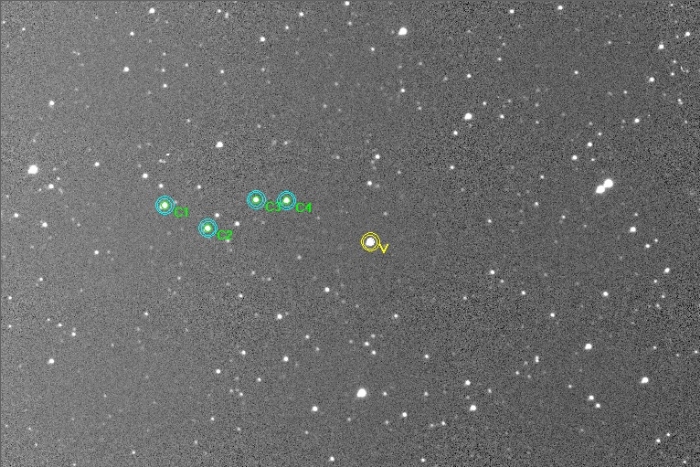 Graphique - TOI 2040.01, JD 2460041.43483