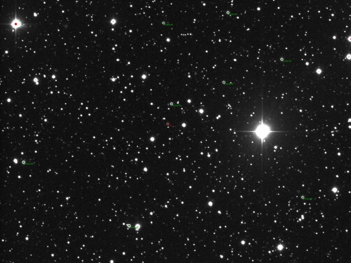 Graphique - Kepler-17, JD 2460143.40695