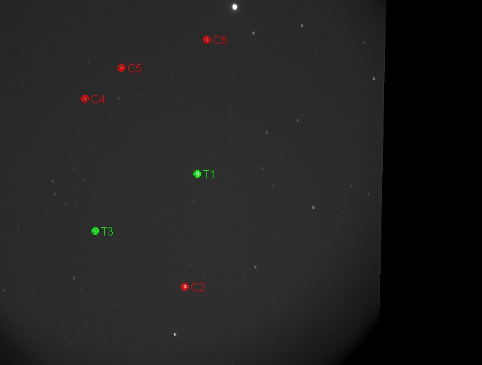 Graphique - KELT-17, JD 2459268.20386