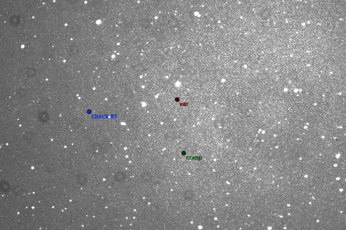 Graphique - TOI-3688 A, JD 2460169.43056