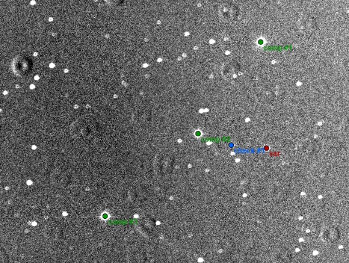 Graphique - TOI 1461.01, JD 2460205.39490