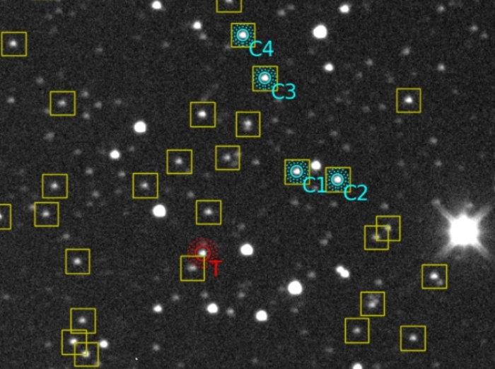 Graphique - Kepler-17, JD 2460394.49108