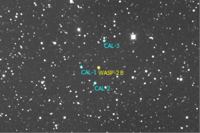 Graphique - WASP-2, JD 2460495.42521