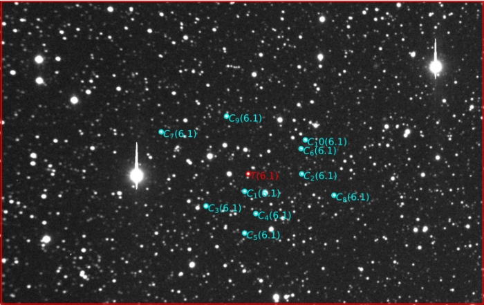 Graphique - Kepler-17, JD 2460510.37827
