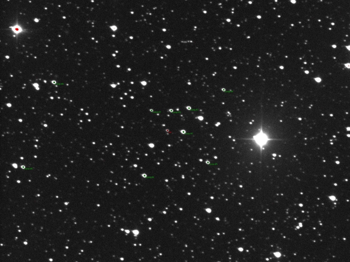 Graphique - Kepler-17, JD 2460516.34741