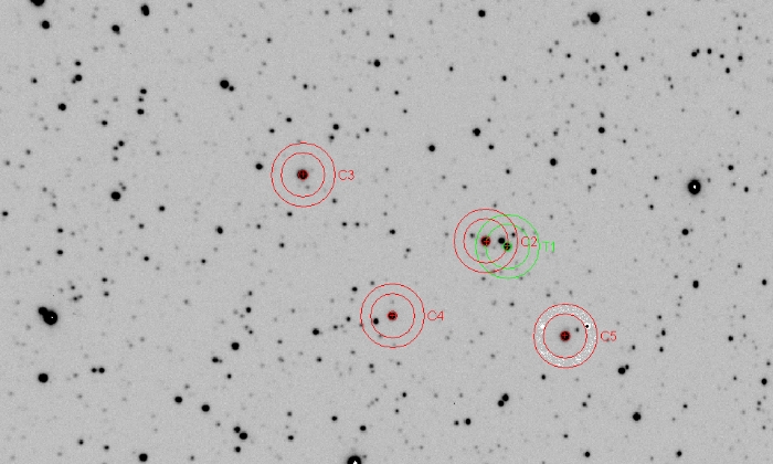 Graphique - Kepler-76, JD 2459859.26826