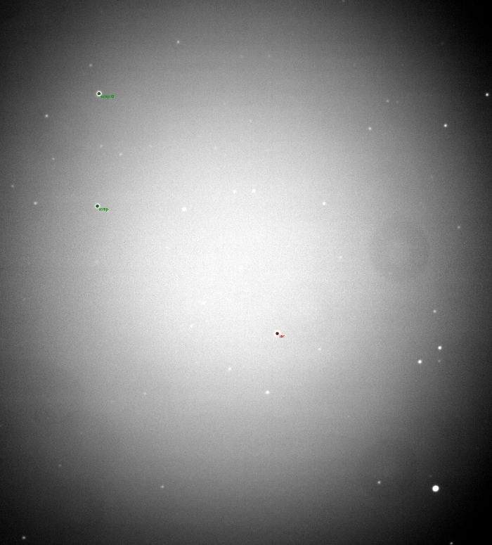 Graphique - WASP-85 A, JD 2457511.31376