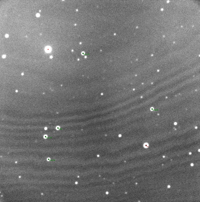 Graphique - WASP-85 A, JD 2457827.33887