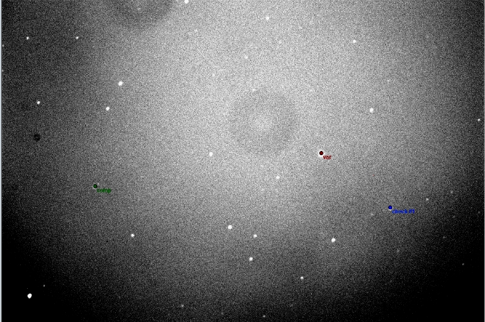 Graphique - WASP-85 A, JD 2458937.42343