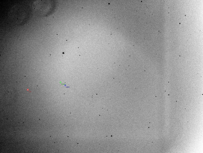 Graphique - WASP-85 A, JD 2458945.32914