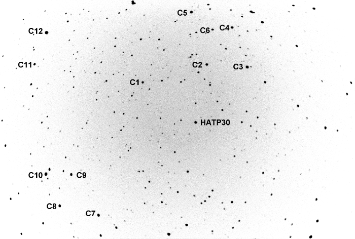 Graphique - HAT-P-30, JD 2456001.59976