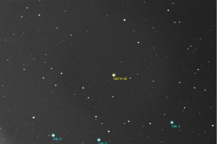 Graphique - HAT-P-30, JD 2456240.52981