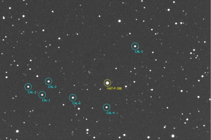 Graphique - HAT-P-30, JD 2458140.52773