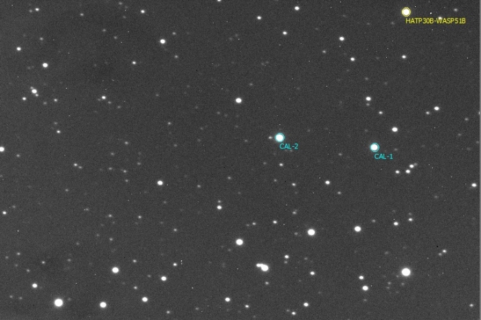 Graphique - HAT-P-30, JD 2459256.33537