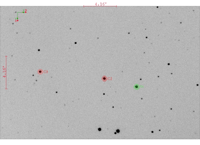 Graphique - TOI-1775, JD 2459983.41195