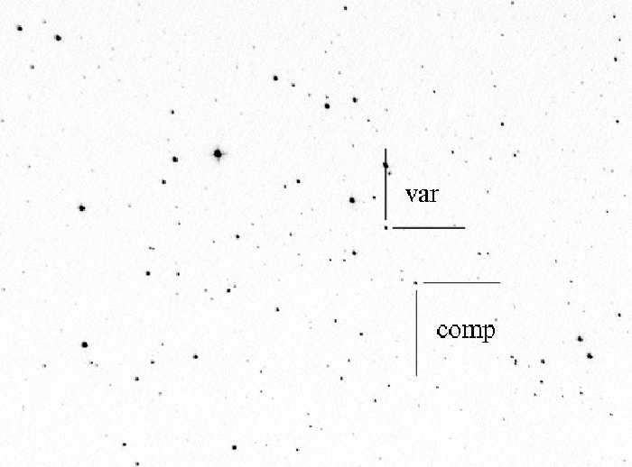 Graphique - V0456 Cyg, JD 2453945.35050