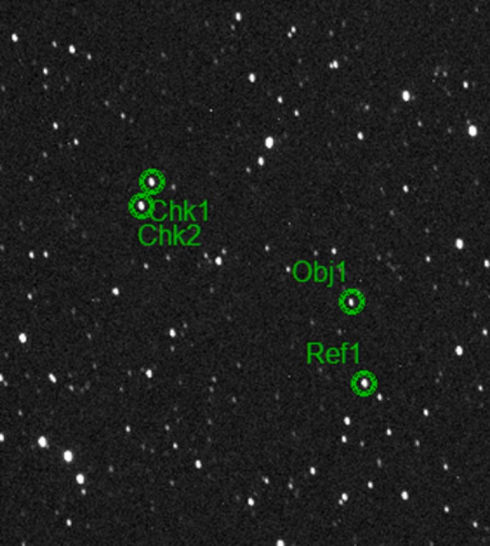 Graphique - DT Lyr, JD 2455398.34612