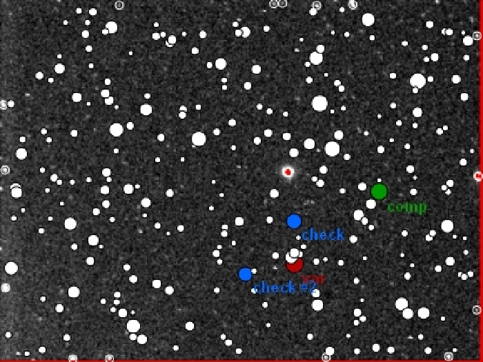 チャート - V0651 Cas, JD 2456597.23722